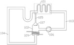 Nano-separation refrigeration system and method for refrigeration circulation