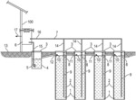 GROUND HEAT-EXCHANGE SYSTEM WITH WATER-FILLED BOREHOLES