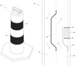 Traffic control channelizing system and method of use