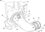 MULTI-LIPPED GASKET FOR AN AIR INTAKE ASSEMBLY