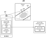 Techniques for determining characteristics of dialysis access sites using image information