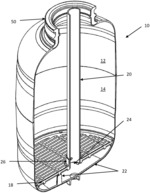 Water treatment tank with distributor plate assembly and method of assembly