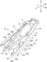 Seat rail structure for motorcycle