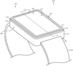 PORTABLE ELECTRONIC DEVICE HAVING INTEGRATED ANTENNA ELEMENTS