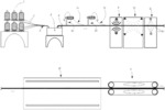 Method and system for producing a reinforcing bar, and resulting reinforcing bar