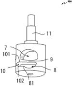 Rotary type carburetor for stratefied scavenging engine