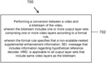 SIGNALING NON-SCALABLE-NESTED HYPOTHETICAL REFERENCE VIDEO DECODER INFORMATION