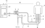 Extracorporeal circulation management device with heartbeat synchronizaton