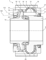 Coaxial gear mechanism