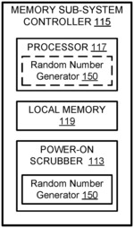 Selective power-on scrub of memory units