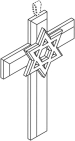Star of David cross