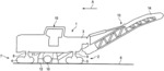 Machine train composed of road milling machine and road finisher, and method for operating road milling machine and road finisher