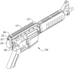 Compact recoil spring buffer apparatus