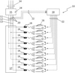 Method of operating a charging system with multiple charging points