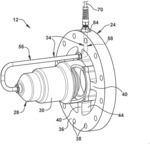 FLANGE-MOUNTED INLINE VALVE WITH INTEGRATED ELECTRICAL FEED