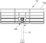 ROTATION APPARATUS OF POLE SYSTEM FOR PHOTOVOLTAIC POWER GENERATION