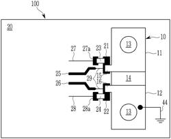 Sensor system for a battery module