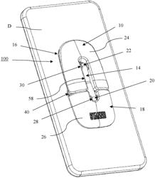 Grip and support attachment for handheld electronic devices