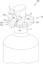 LOCK DEVICE AND SYSTEM FOR PUMP-STYLE BOTTLE DISPENSERS