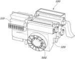 AIR-CONDITIONING DEVICE FOR ELECTRIC MOBILITY AND AIR-CONDITIONING SYSTEM FOR ELECTRIC MOBILITY