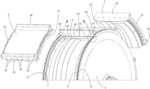 MOLD FOR MANUFACTURING A TURBINE ENGINE FAN CASING FROM A COMPOSITE MATERIAL