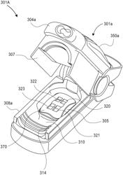 User-worn device for noninvasively measuring a physiological parameter of a user