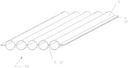 Formed sheet membrane element and filtration system