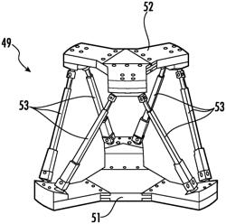 Floor assembly facility for two fuselage sections using a transport trolley associated with an adjustable support