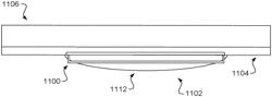 Pressure sensing on a touch sensor using capacitance