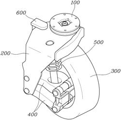 INDEPENDENTLY DRIVING WHEEL MODULE AND MOUNTING METHOD THEREOF