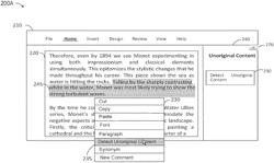 Method and system for intelligently detecting and modifying unoriginal content