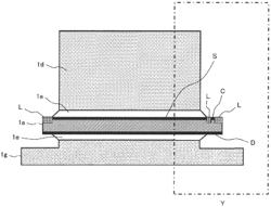 Semiconductor device including a semiconductor element with a gate electrode on only one surface