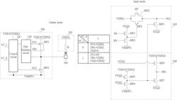 Pad-tracking circuit design to prevent leakage current during power ramp up or ramp down of output buffer