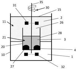 A DEVICE AND METHOD FOR CONVERTING AND SEPARATING AT LEAST ONE REACTANT AND A REACTION PRODUCT THEREOF