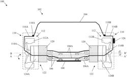 VEHICLE WITH SUSPENSION-CONTROLLED MOTION RESISTANCE MEMBERS