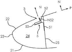 Air intake of an aircraft turbojet engine nacelle comprising ventilation orifices for a de-icing flow of hot air