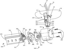 Connector system for lighting assembly