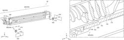 Developing device with transporting member and cooling unit fixed to a case