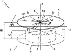 Antenna with improved coverage over a wider frequency band