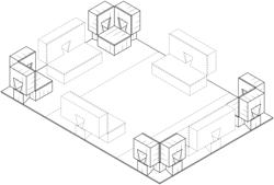 Foam packaging assembly