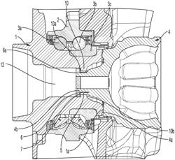 CLAMPING CONFIGURATION FOR WHEEL BEARING ASSEMBLY