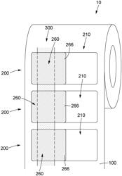 SELF-LAMINATING LABEL ASSEMBLY AND METHOD FOR USING THE SAME