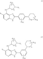 2-phenylimidazo[4,5-b]pyridin-7-amine derivates useful as inhibitors of mammalian tyrosine kinase ROR1 activity