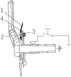 Controlling a transmission with segmented wheels by means of electronic control elements