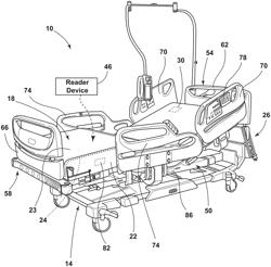 Patient support apparatus tracking system