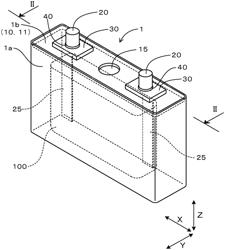 Terminal-equipped case member and manufacturing method thereof