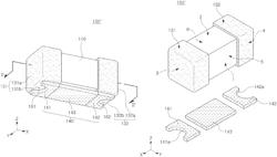 Electronic component and board having the same mounted thereon