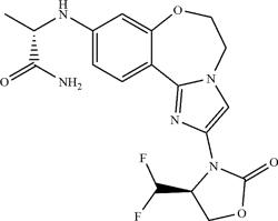 POLYMORPHS AND SOLID FORMS OF (S)-2-((2-((S)-4-(DIFLUOROMETHYL)-2-OXOOXAZOLIDIN-3-YL)-5,6-DIHYDROBENZO[F]IMIDAZO[1,2-D][1,4]OXAZEPIN-9-YL)AMINO)PROPANAMIDE, AND METHODS OF PRODUCTION