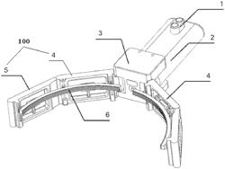 Modular mechanical arm for adaptive cleaning and damage detection of underwater pile foundation