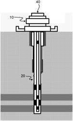 Method of inserting a device in a subsea oil well, method of removing a device from a subsea oil well, and system for insertion and removal of a device in a subsea oil well